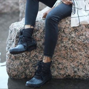 Sperry Top-Sider Women's Gosling Duck Boot, Black